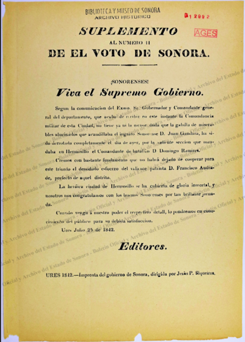 Imagen: El Voto de Sonora