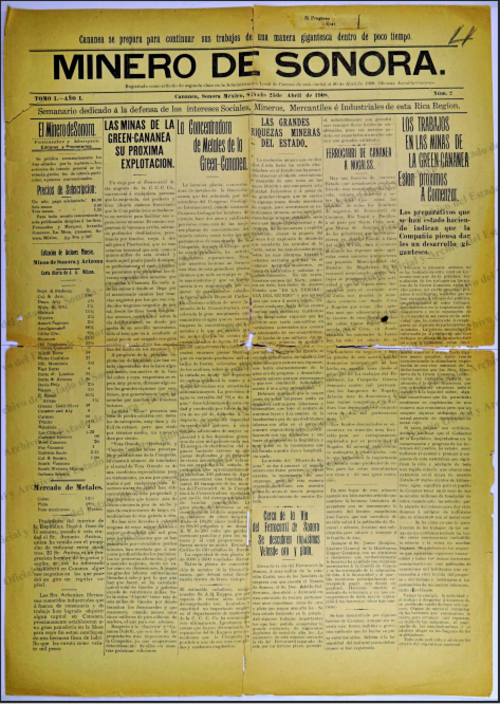 Imagen: El Minero de Sonora