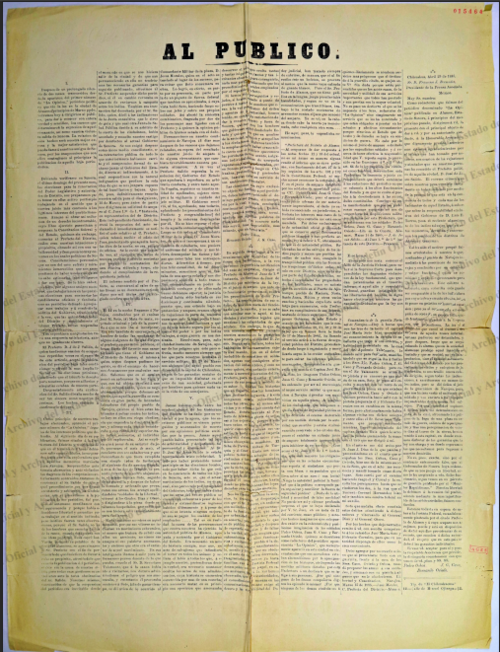 Ejemplar de El Chihuahuense