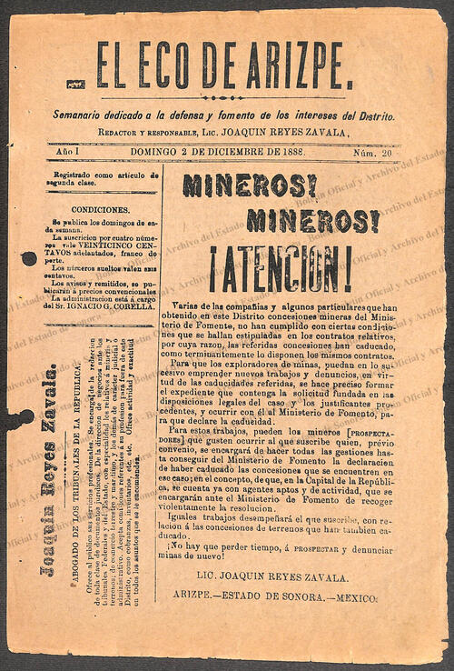 Imagen: El Eco de Arizpe