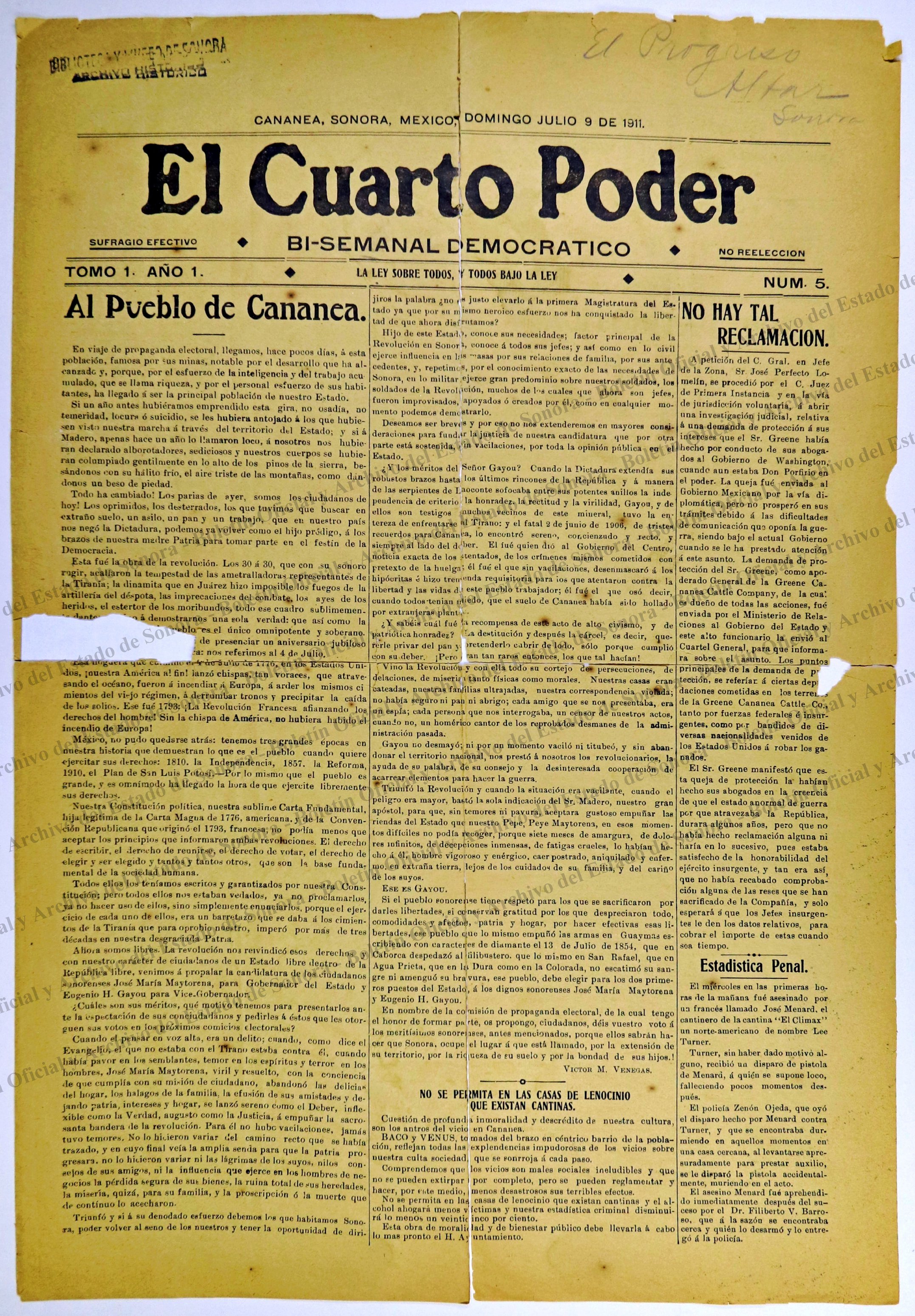 Imagen: El Cuarto Poder