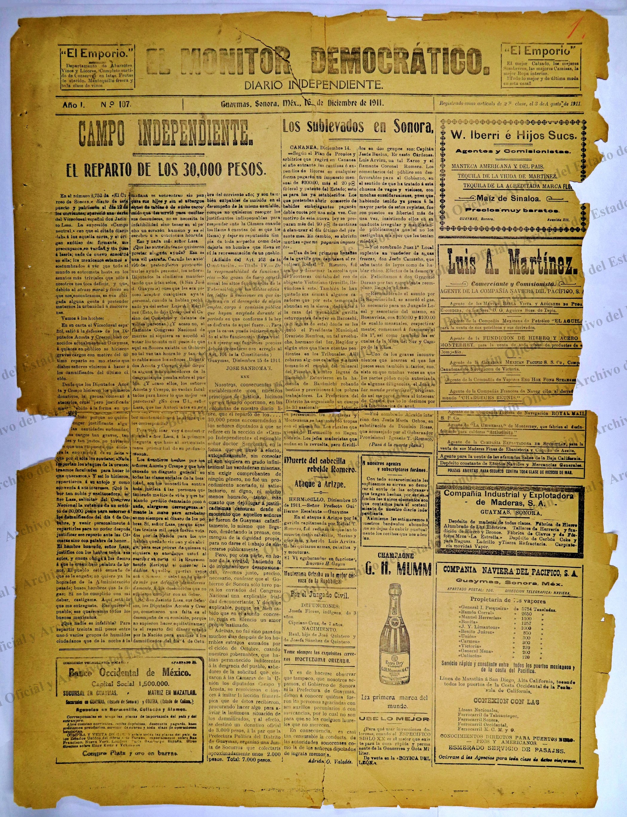 Imagen: El Monitor Democrático