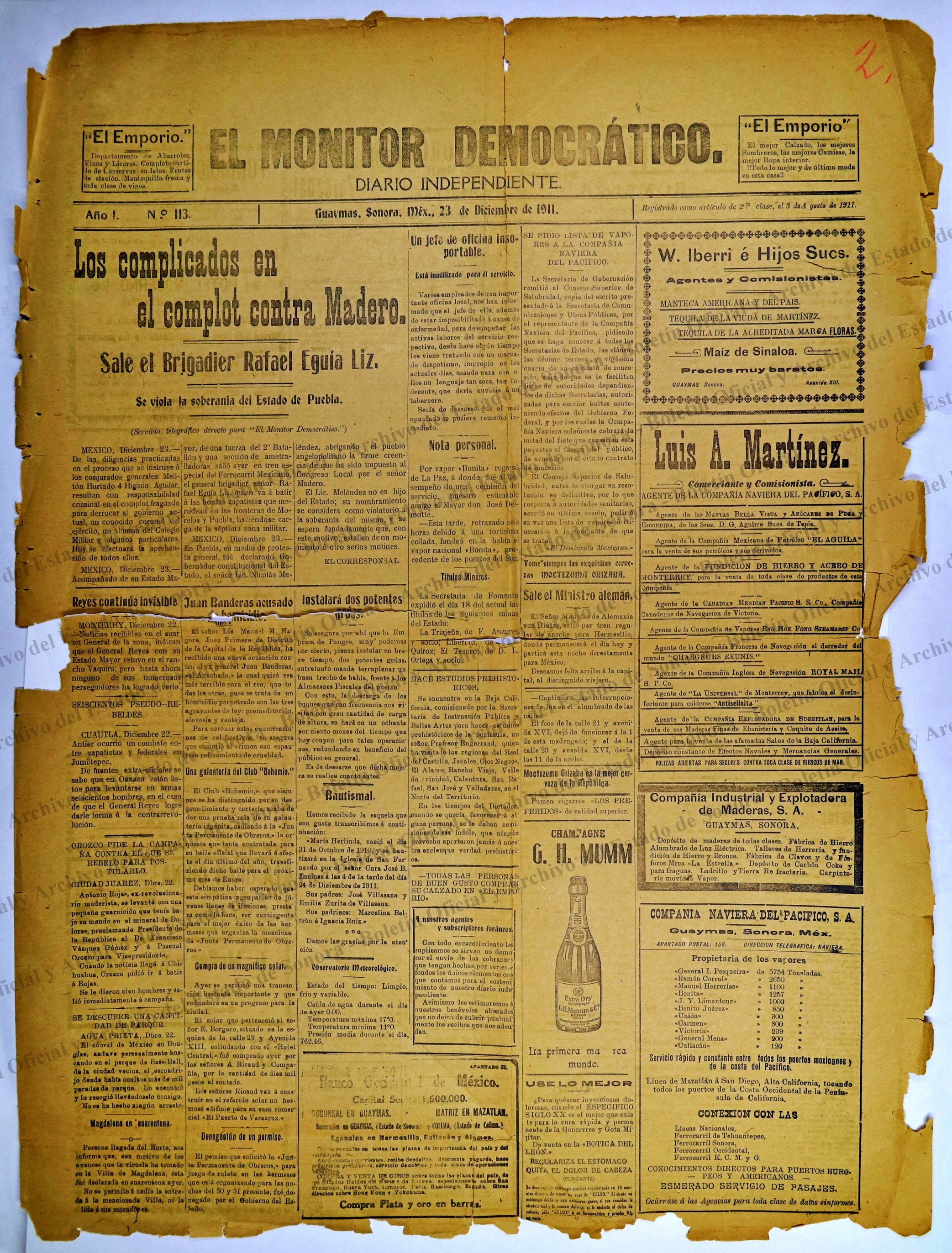 Imagen: El Monitor Democrático