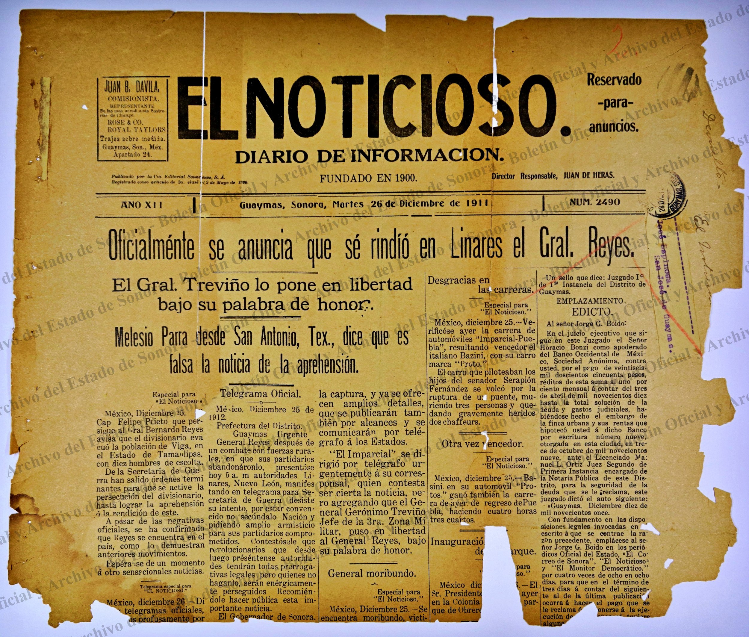 Imagen: El Noticioso