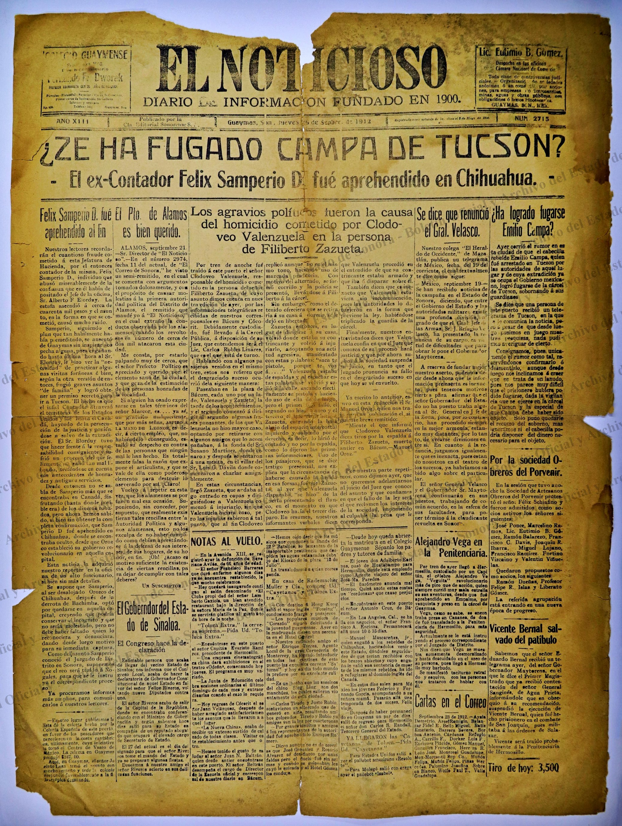 Imagen: El Noticioso