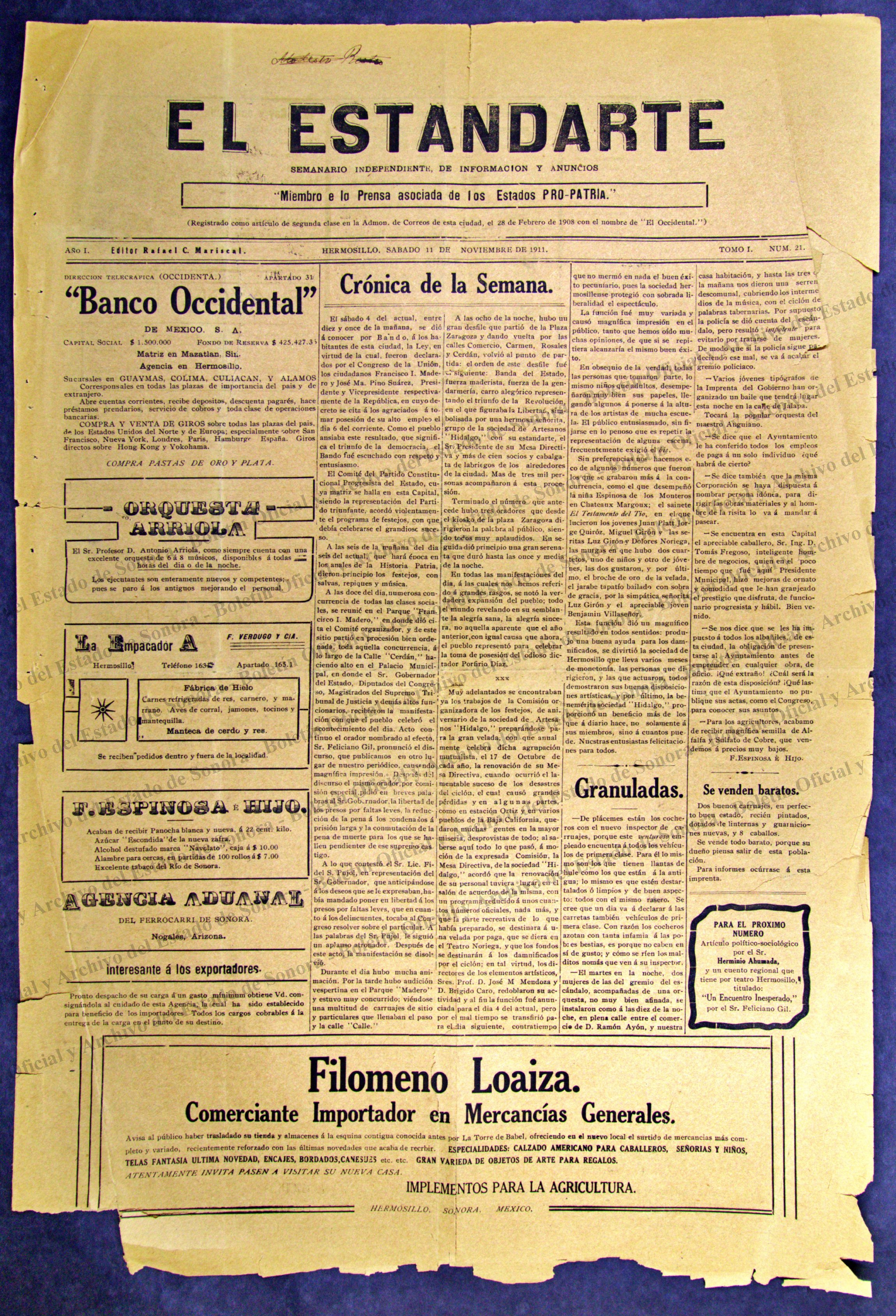 Imagen: El Estandarte