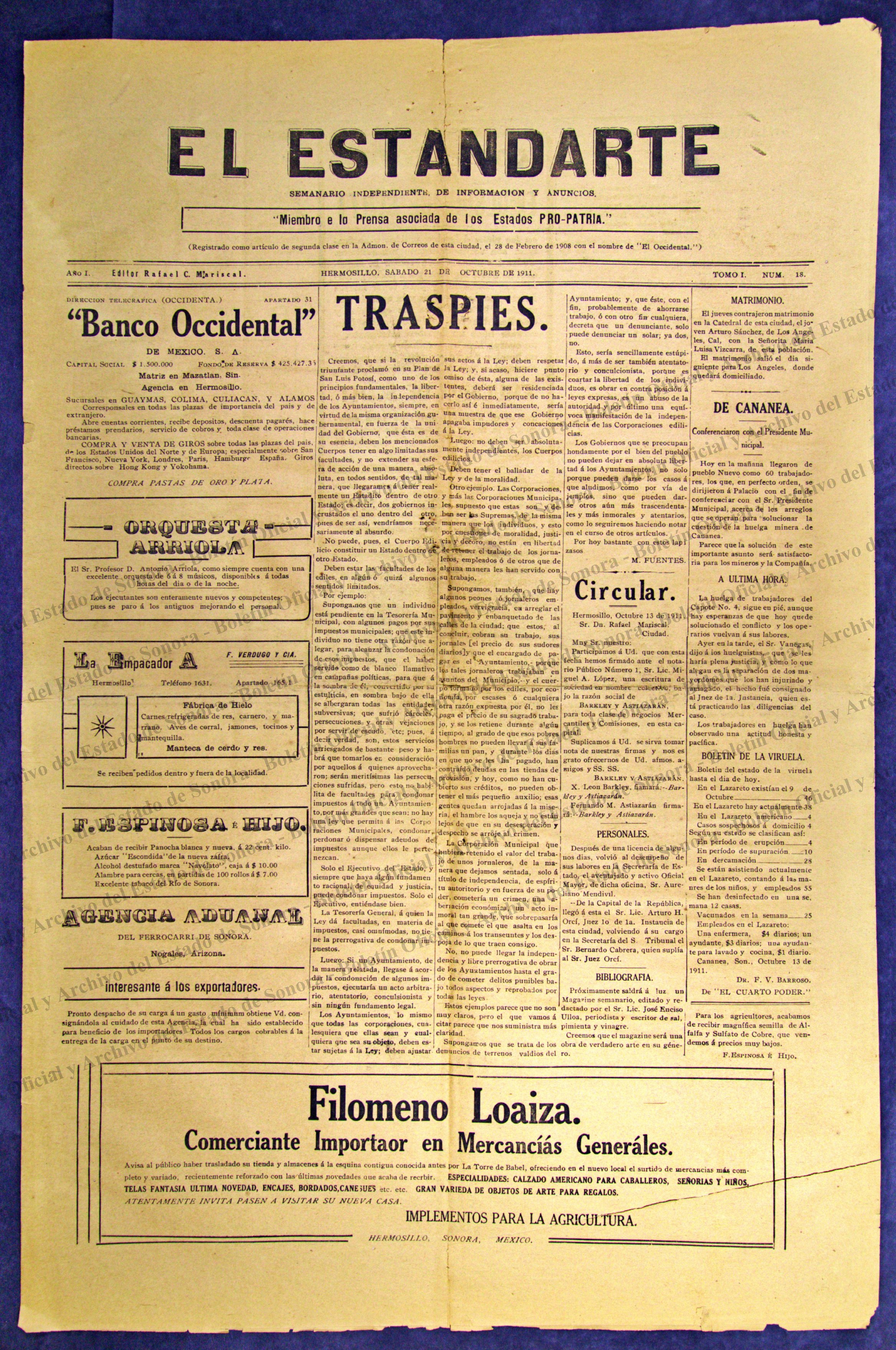 Imagen: El Estandarte