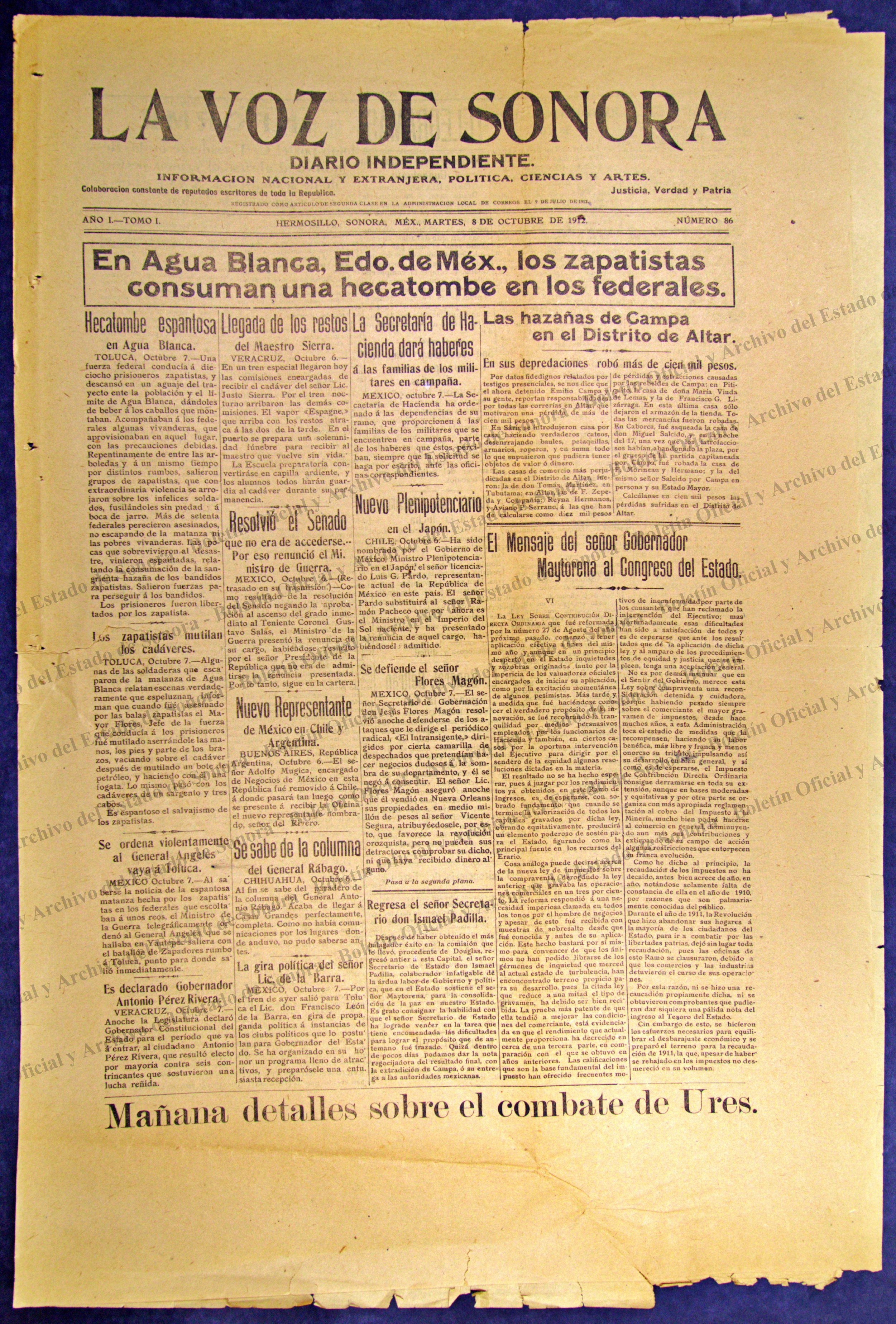 Imagen: La Voz de Sonora