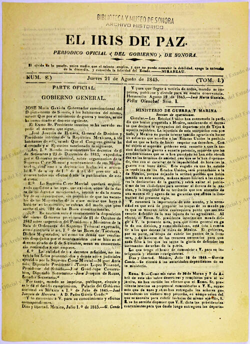 Imagen: El Iris de Paz