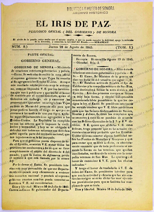 Imagen: El Iris de Paz