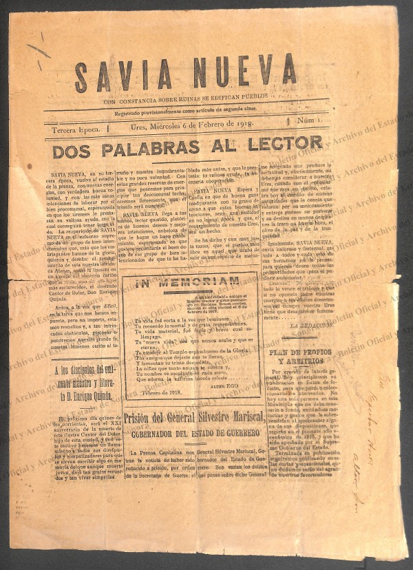 Imagen: Savia Nueva