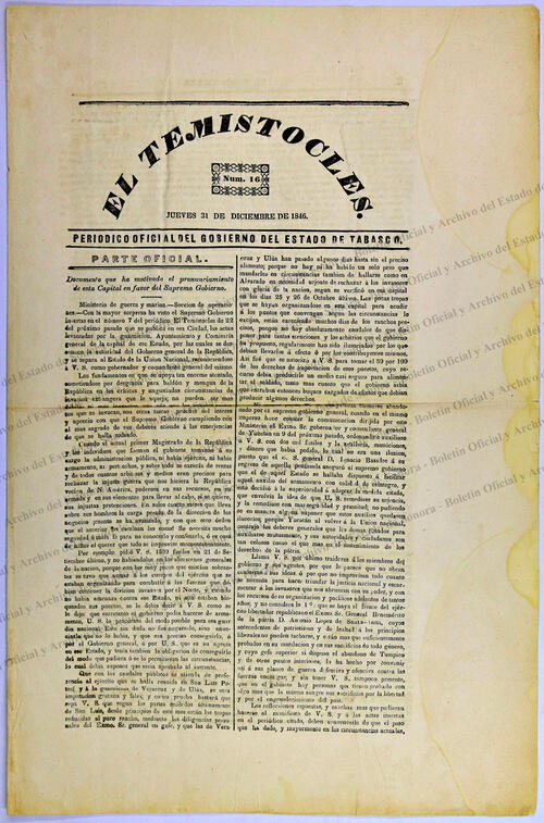 Ejemplar de El Temístocles